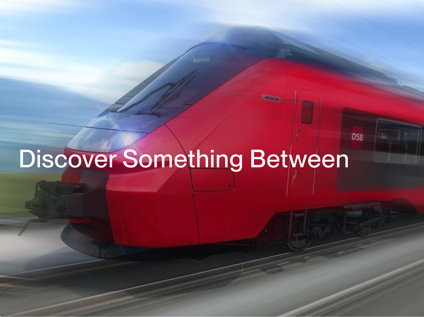 Cover for the DSB case entitled 'Discover Something Between'